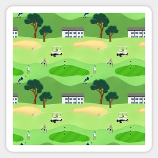 Let's Play Some Golf Sticker